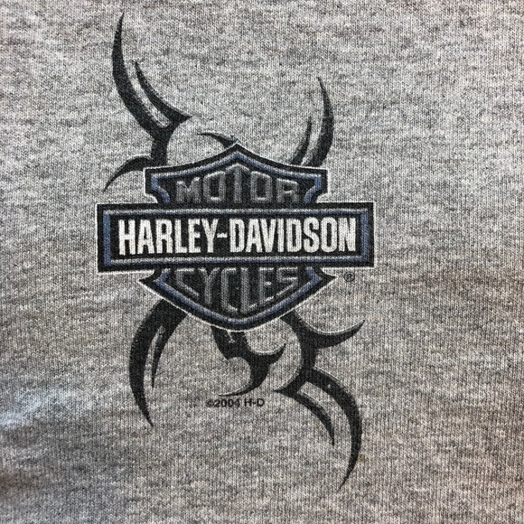 2004 Harley Davidson Motorcycle Tribal T Shirt - Picture 4 of 8